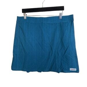 NWT‎ RipSkirt Hawaii XL Length 2 Interior Pocket Wrap Teal Insider Indigo Skirt